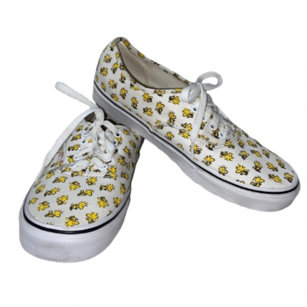 Vans Peanuts Woodstock Unisex Shoes Sz Women’s 11 Men 9.5 Off The Wall Sneakers - Picture 2 of 5